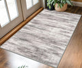 KOZYFLY 3x5 Contemporary Ombre Area Rug for Living Room or Bedroom