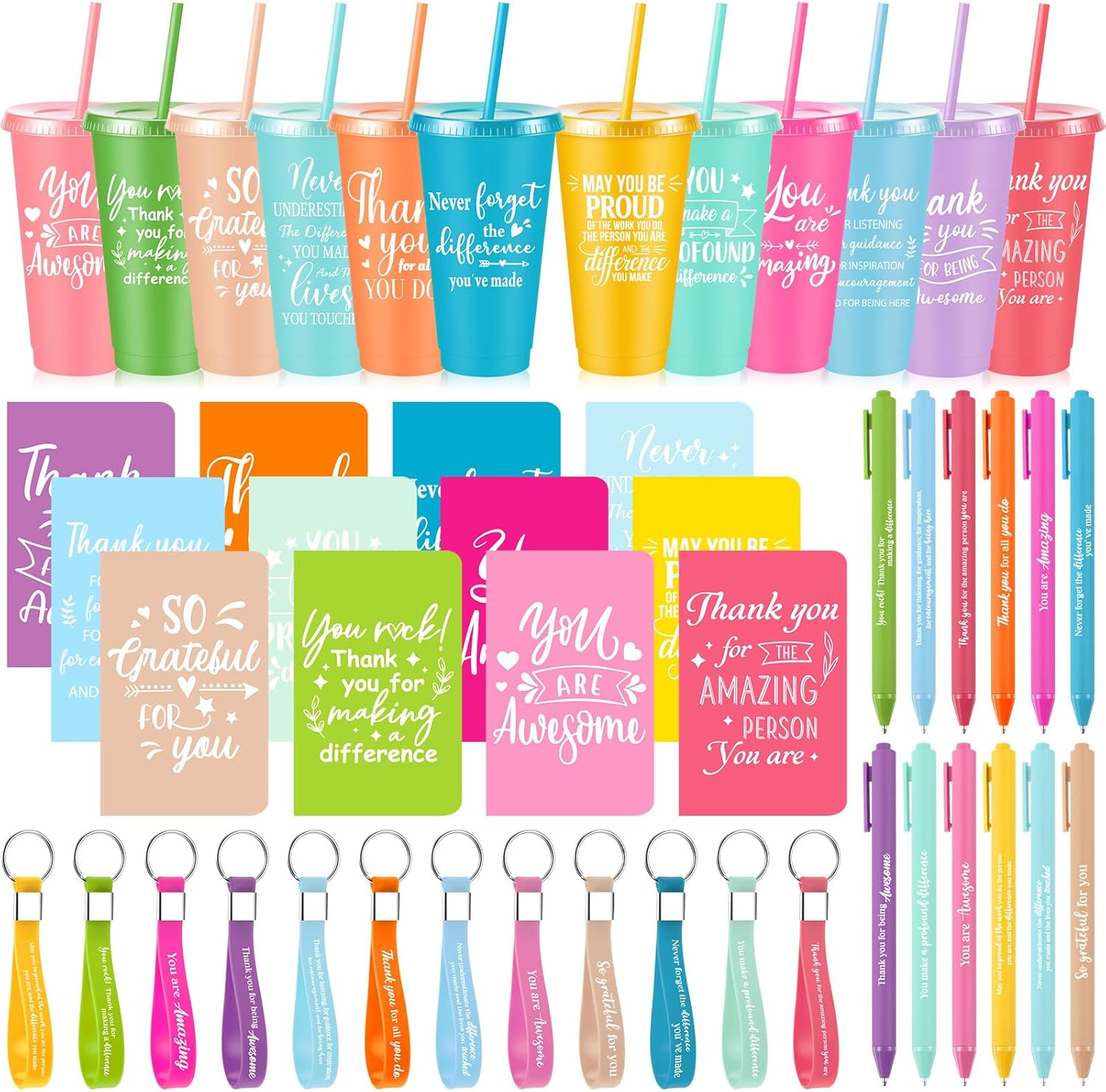 48 Pcs Inspirational Appreciation Gifts for Employees and Coworkers