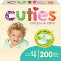 Cuties Skin Smart Absorbent Hypoallergenic Diapers Size 4 - Bulk Case