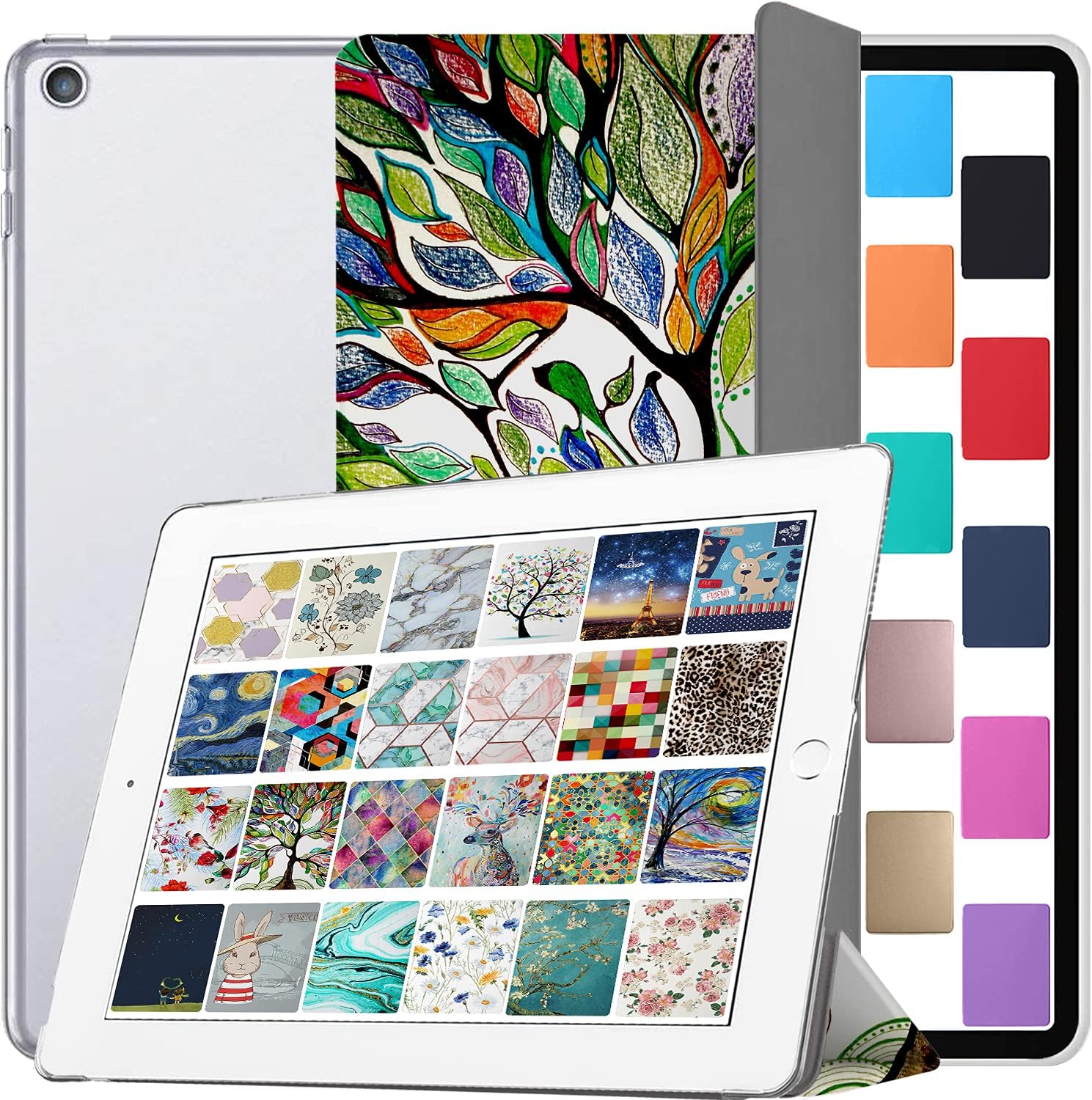 DuraSafe iPad 9.7 Inch Case with Translucent Frosted Back