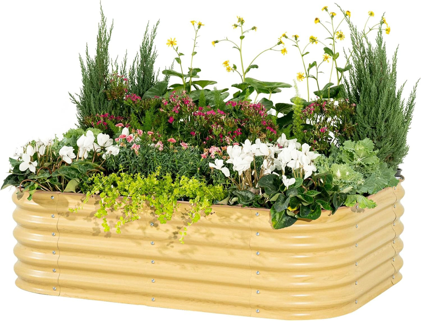Vego Garden Aluzinc Raised Garden Bed Kits for Easy Gardening