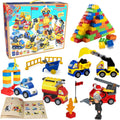 Building Blocks for Toddlers 2-5, 171 Piece Car Set - Big Creative Kit