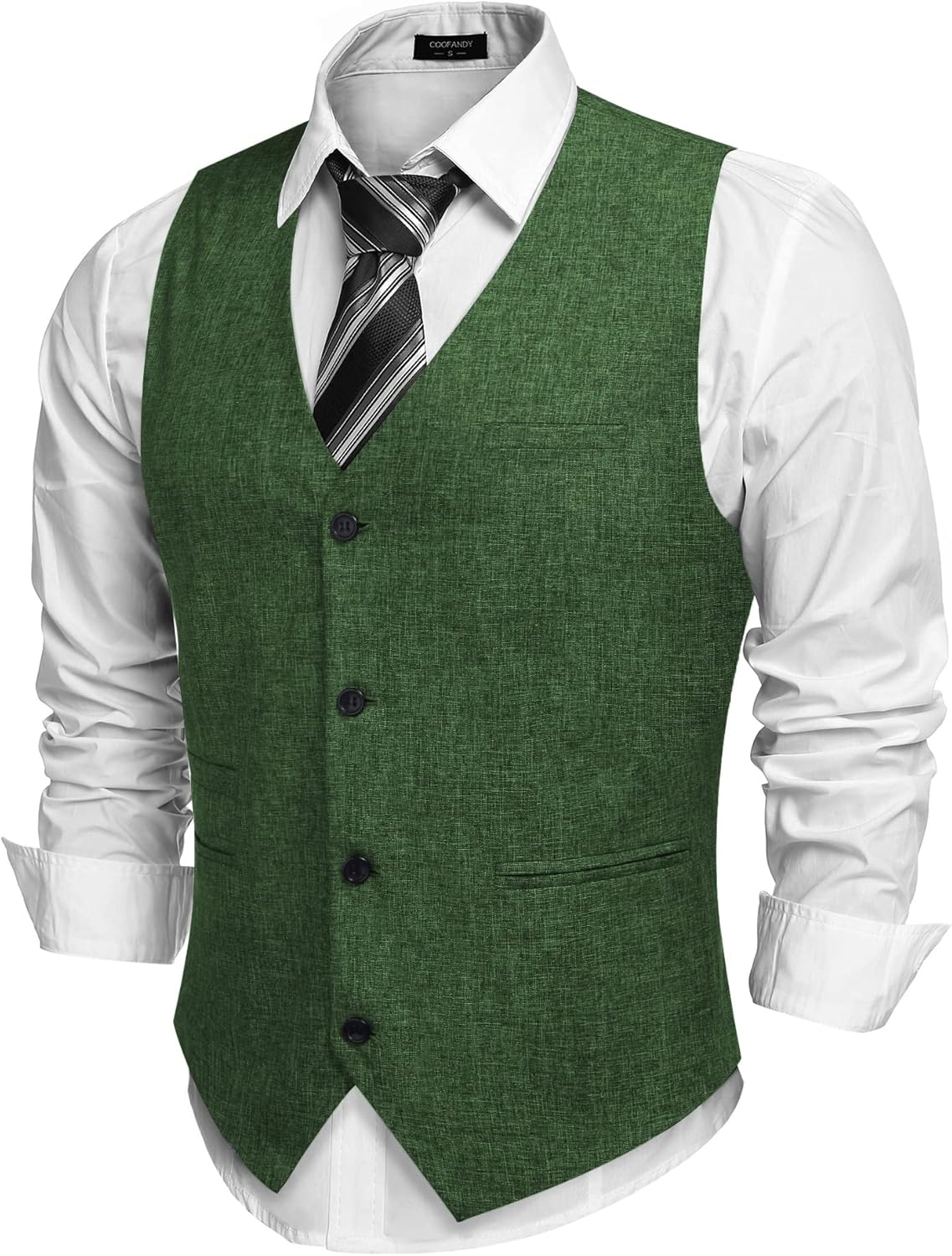 COOFANDY Men's Casual Business Vests for Stylish Occasions