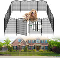 Outdoor Dog Fence for Yard - 15 Pack Decorative Fencing Panels
