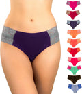 Seamless Cheeky Bikini Underwear Pack of 10 - No-Show Laser Cut Pretty