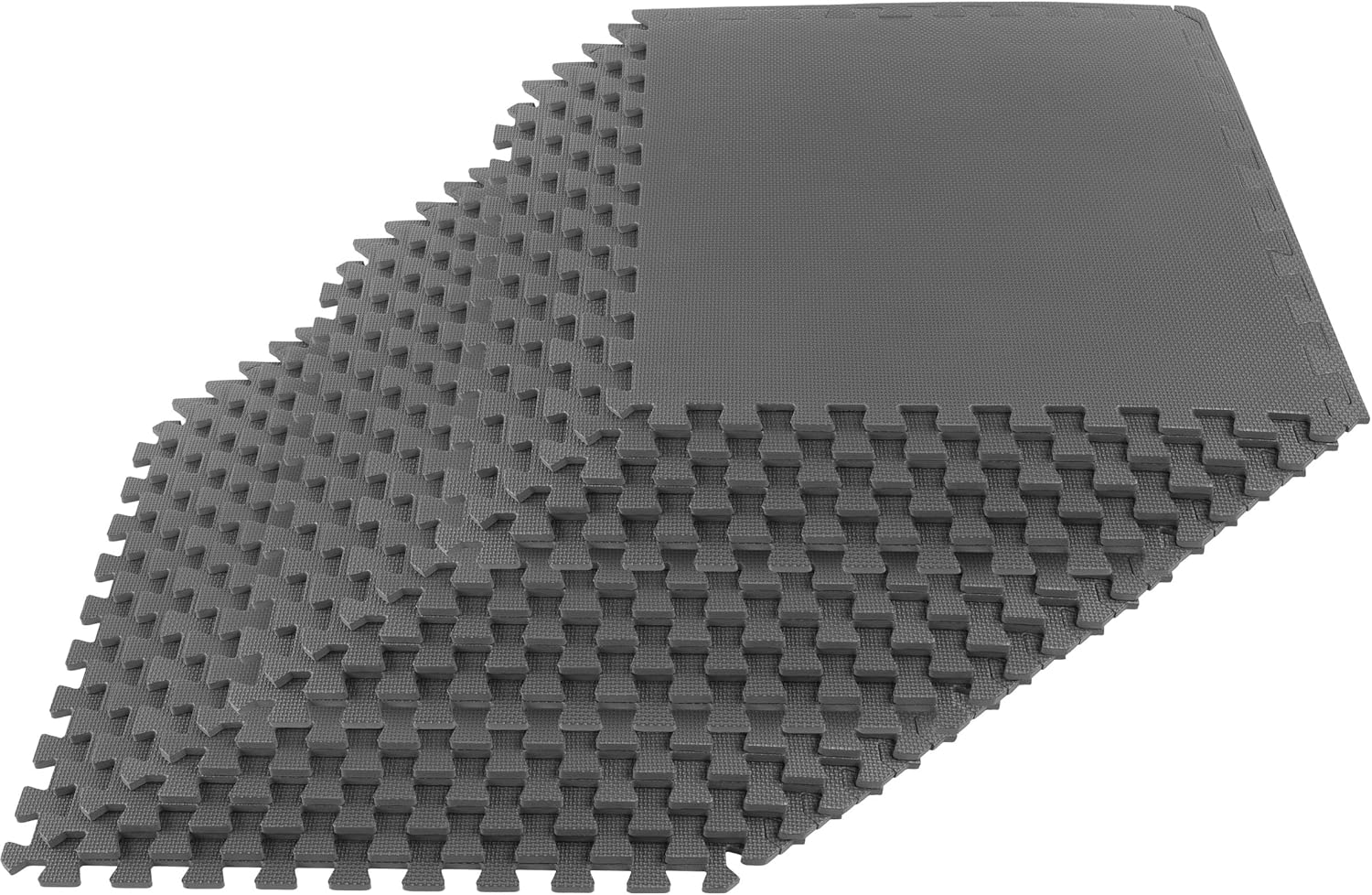 EVA Foam Mat Tiles 18-Pack for Garage, Playroom, or Gym
