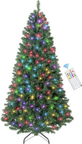 6ft Prelit Christmas Tree with Color Changing LEDs - Dynamic Light