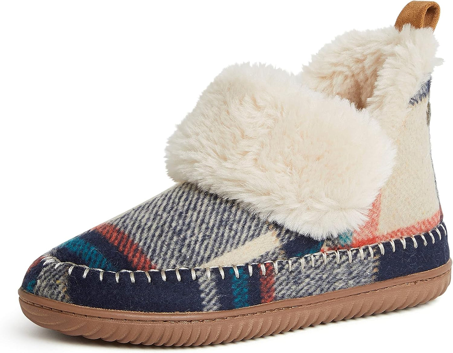 Dearfoams Women's Moritz Cozy Bootie Slipper for Indoor/Outdoor