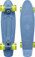 22.5 in Mini Cruiser Skateboard - Compact Retro Plastic Board