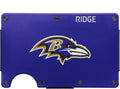 The Ridge NFL Edition Minimalist Aluminum Wallet with Cash Strap