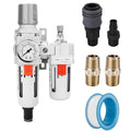 1/2 in NPT Auto-Drain FRL Combo - Reliable Air Filter Regulator