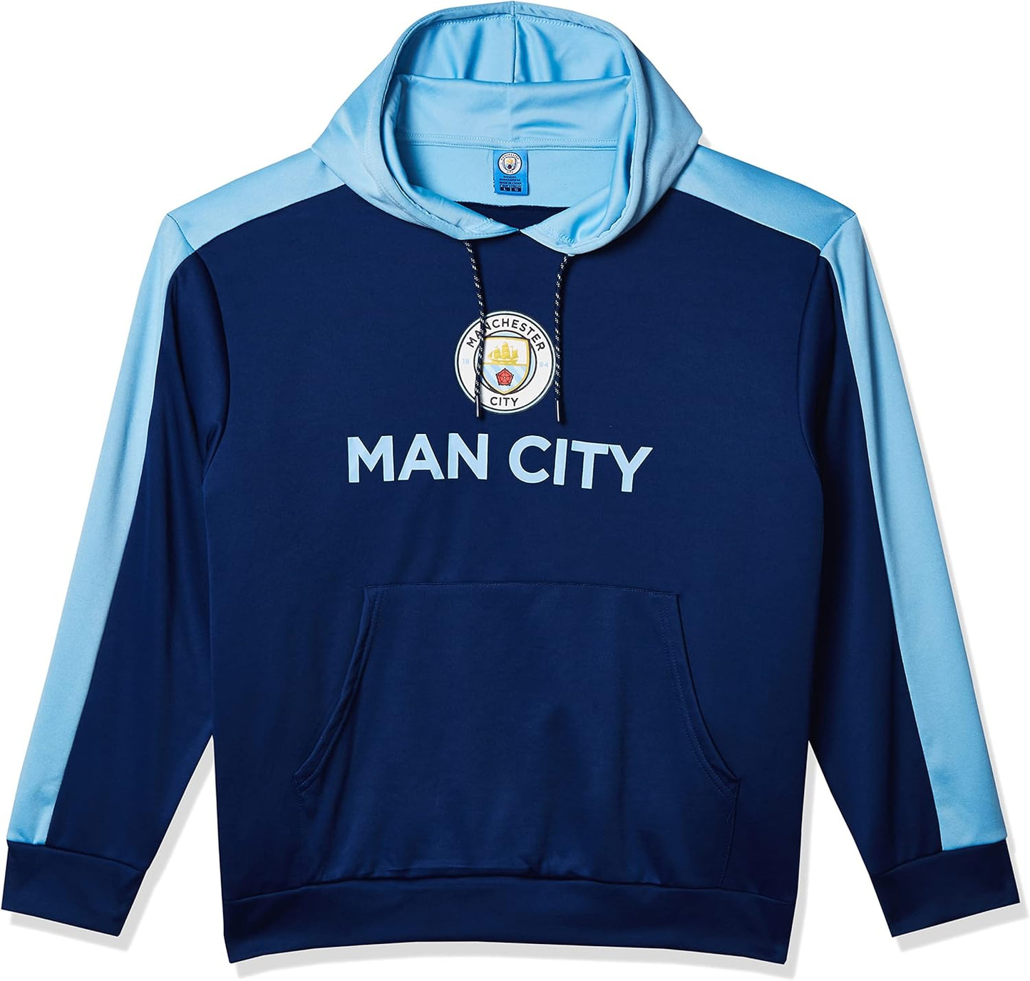 Manchester City FC Officially Licensed Men's Pullover Hoodie