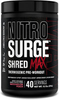 Nitrosurge Shred Max Preworkout - Thermogenic Energy & Focus