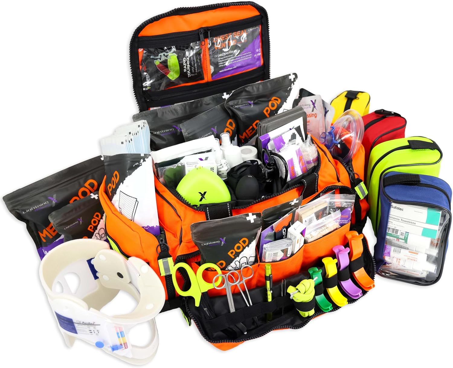 Lightning X Modular EMT Trauma Bag with Emergency Medical Supplies