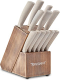 HARVEST 13PC BLOCK SET - Acacia Wood Knife Block Hampton
