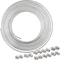 3/16 Brake Line Kit Stainless Steel Brake Line - Durable Replacement
