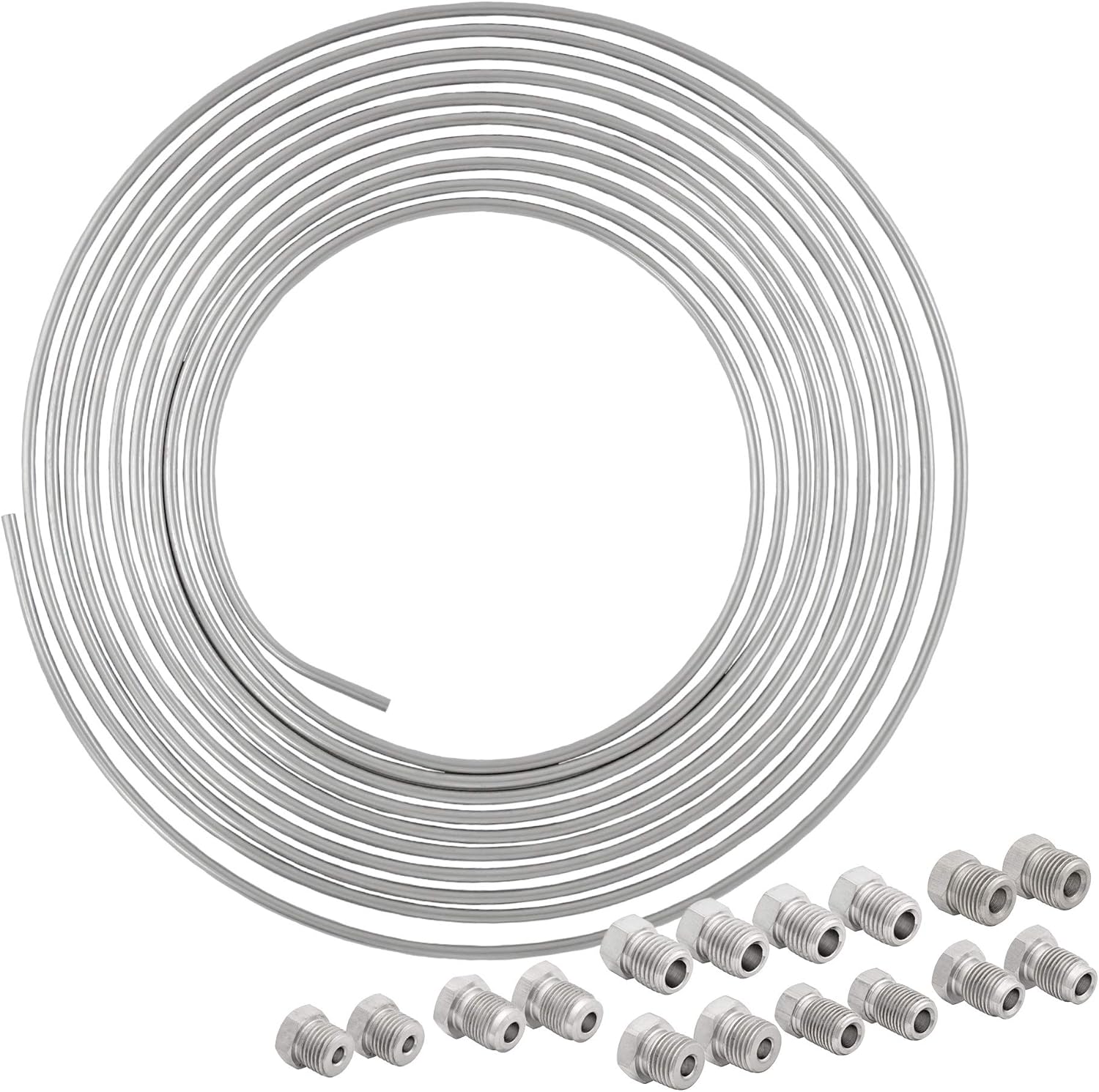 3/16 Brake Line Kit for Automotive Repairs - Durable & Flexible