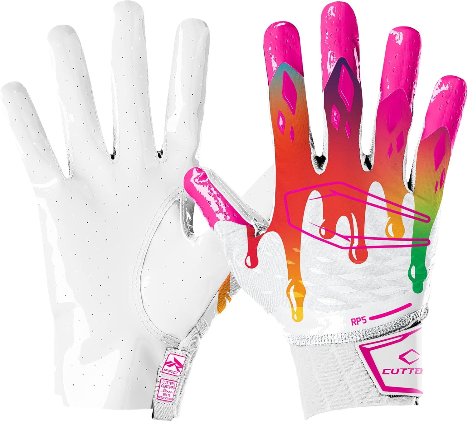 CUTTERS Limited Ed. Football Gloves - Ultra Grip & No Slip - Receiver Must-Have