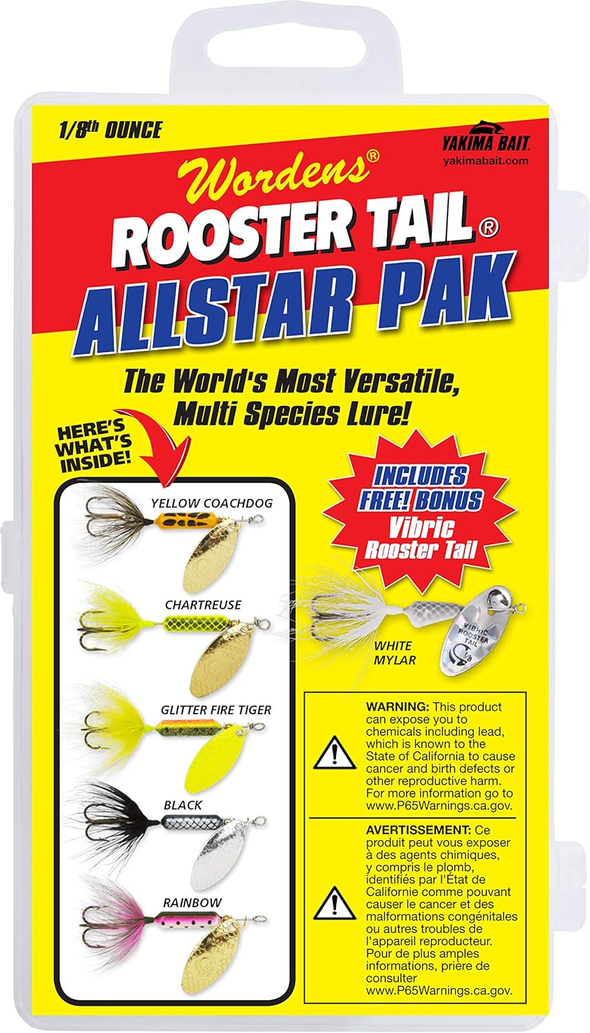 Yakima Bait Rooster Tail Spinner: Ultimate Kit