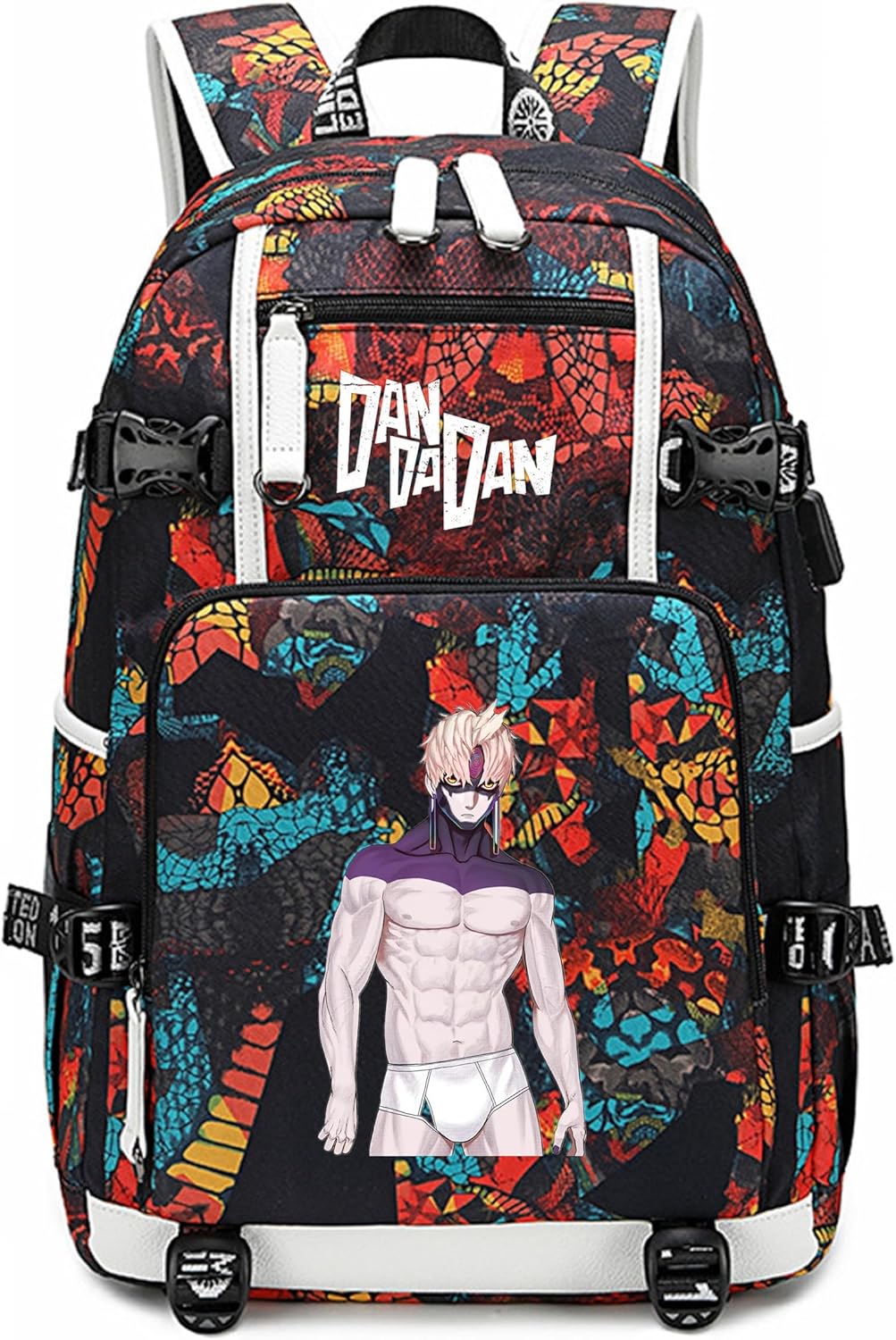 Anime DanDaDan Backpack Daypack for Students and Laptops