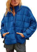 Quilted Puffer Jacket Women Lightweight Short Zip Up Padded Coat Pippa