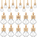Car Air Freshener 50 Pcs Diamond Glass Diffuser Bottles - Bulk Gift