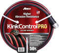 Kink Control Pro Garden Hose 50 ft - Kink Resistant with Ergonomic