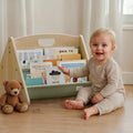 Decorative Bookshelf for Toddlers and Kids - Cute Montessori Shelf