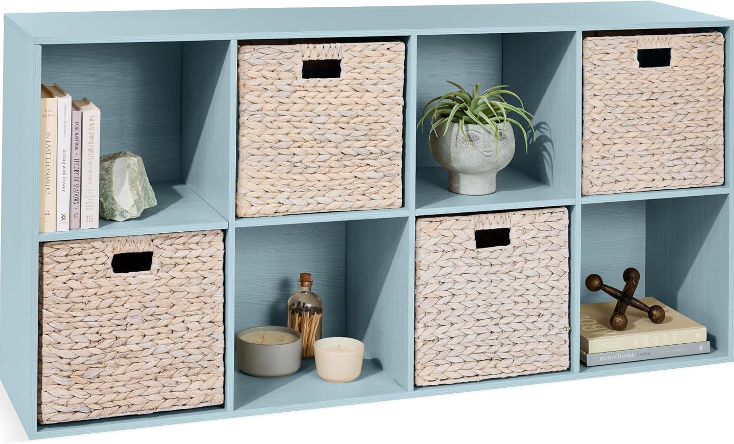 Kids Bookcase 8-Cube Storage Organizer for Toys and Books