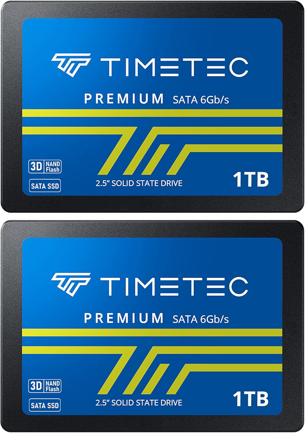 Timetec 1TBx2 SSD 3D NAND SATA III for Enhanced Performance