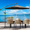 10FT Cantilever Patio Umbrella for Outdoor Living and Relaxation