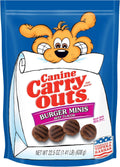 Canine Carry Outs Burger Minis Beef Flavor Dog Treats Review