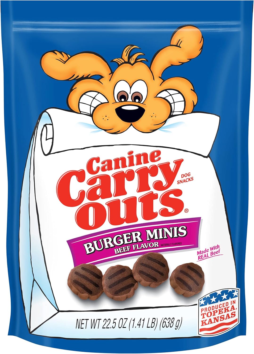 Canine Carry Outs Burger Minis Beef Flavor Dog Treats Review