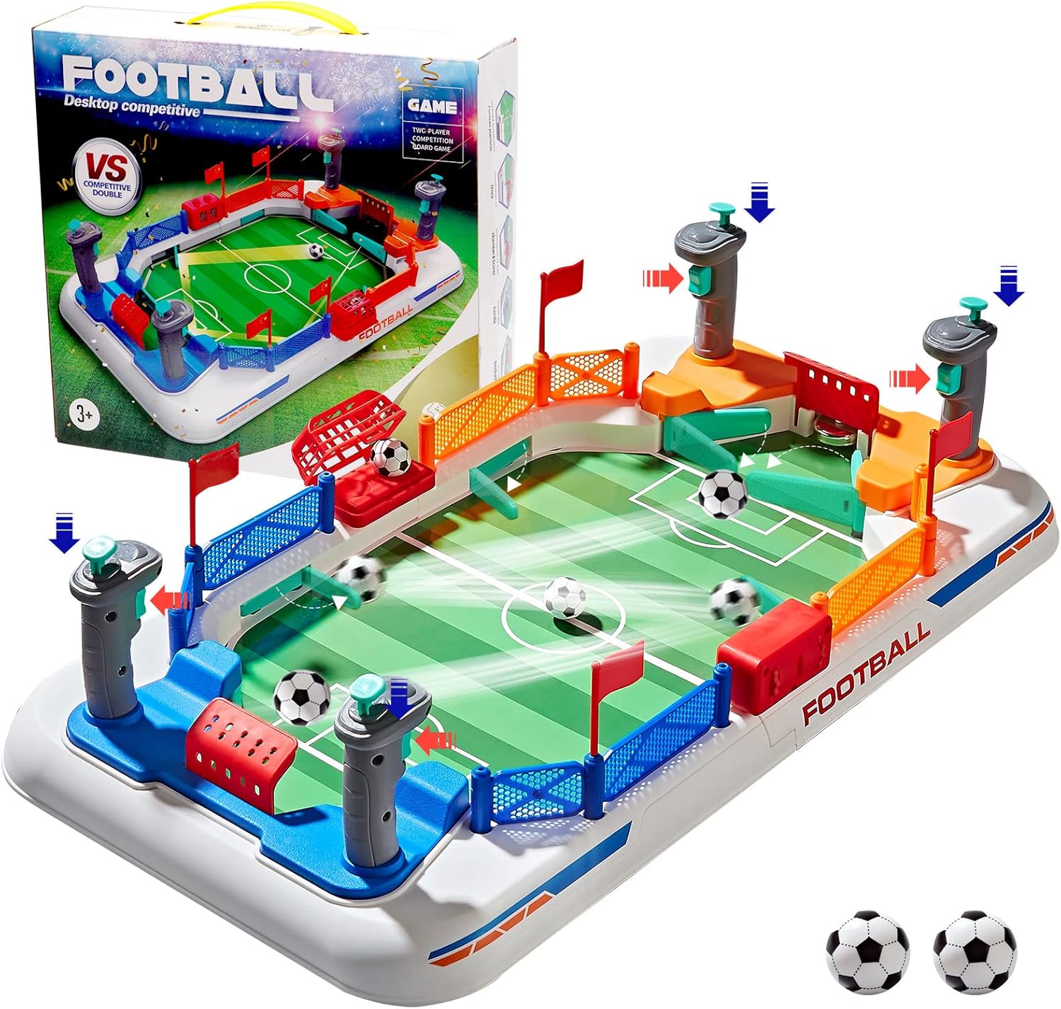 COUOMOXA Mini Foosball Table - Ultimate Indoor Fun!