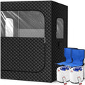 2 Person Portable Steam Sauna for Home - Extra Large, Fast Heat