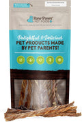 Lamb Pizzle Twists for Dogs - Natural 5-9 in Braided Chews