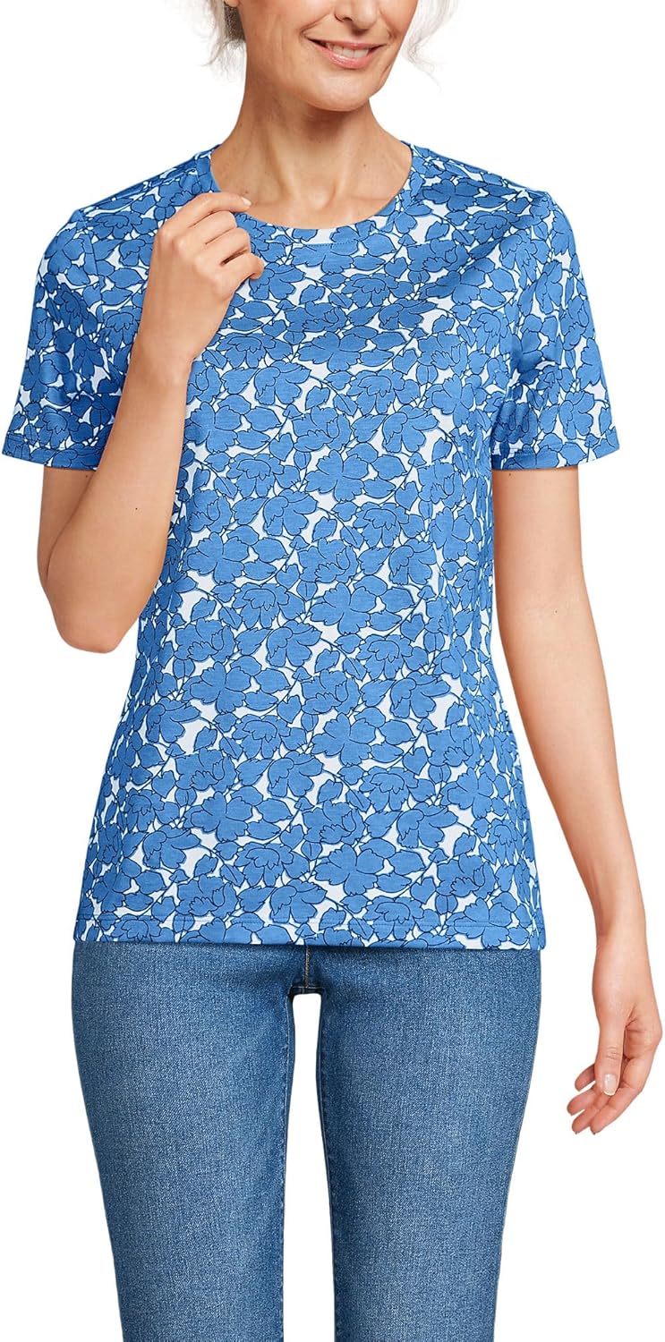 Relaxed Supima Cotton Crew Neck T-Shirt for Everyday Comfort