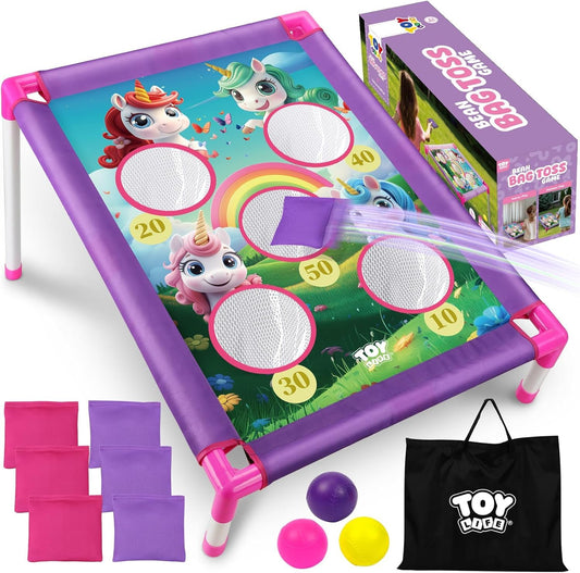 TOY Life Bean Bag Toss Game for Kids - Fun Outdoor Activity