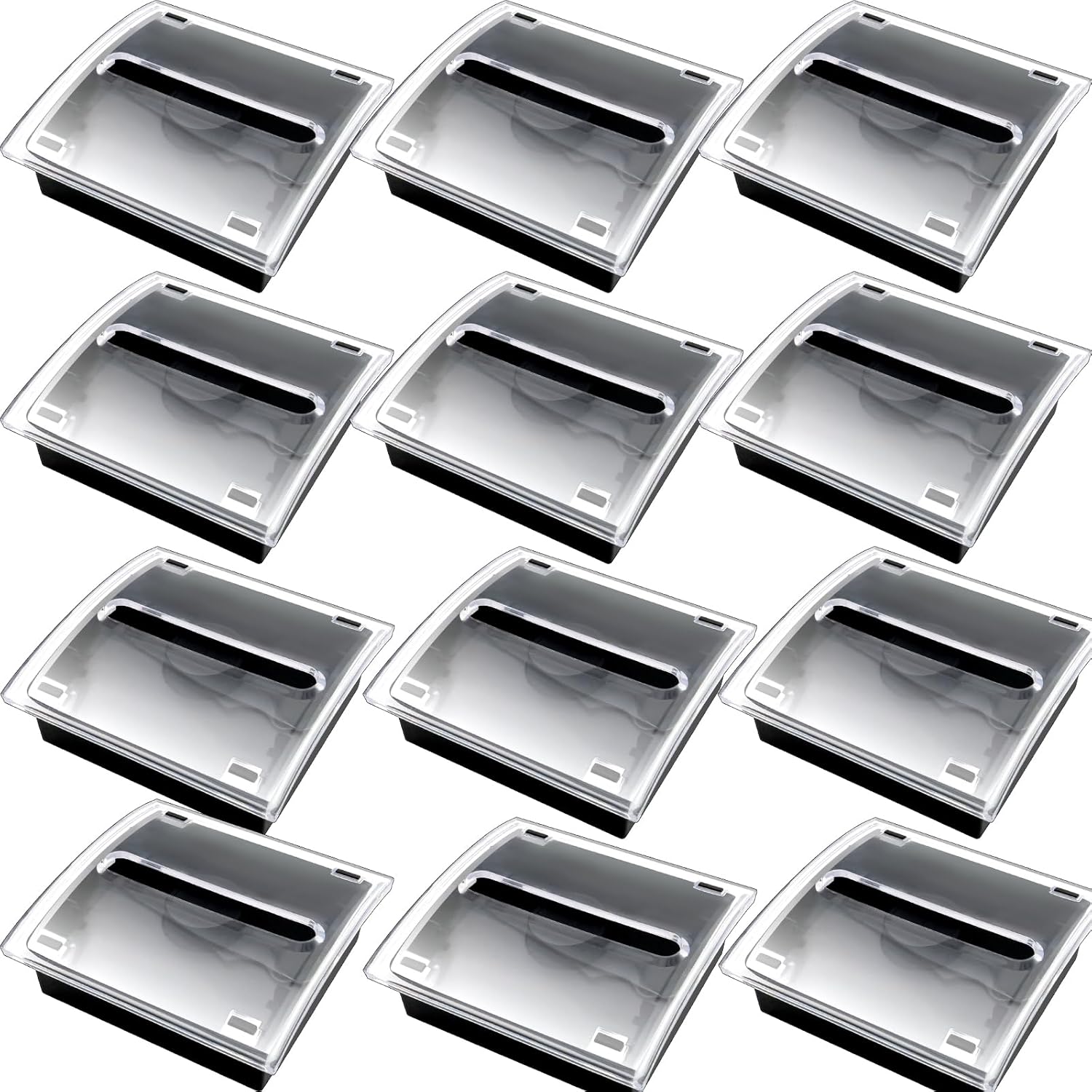 Pop Up Sticky Note Dispenser for 3 x 3 Inch Notes - Black Base