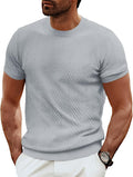 Casual Short Sleeve Knit T-Shirts for Men from PJ PAUL JONES