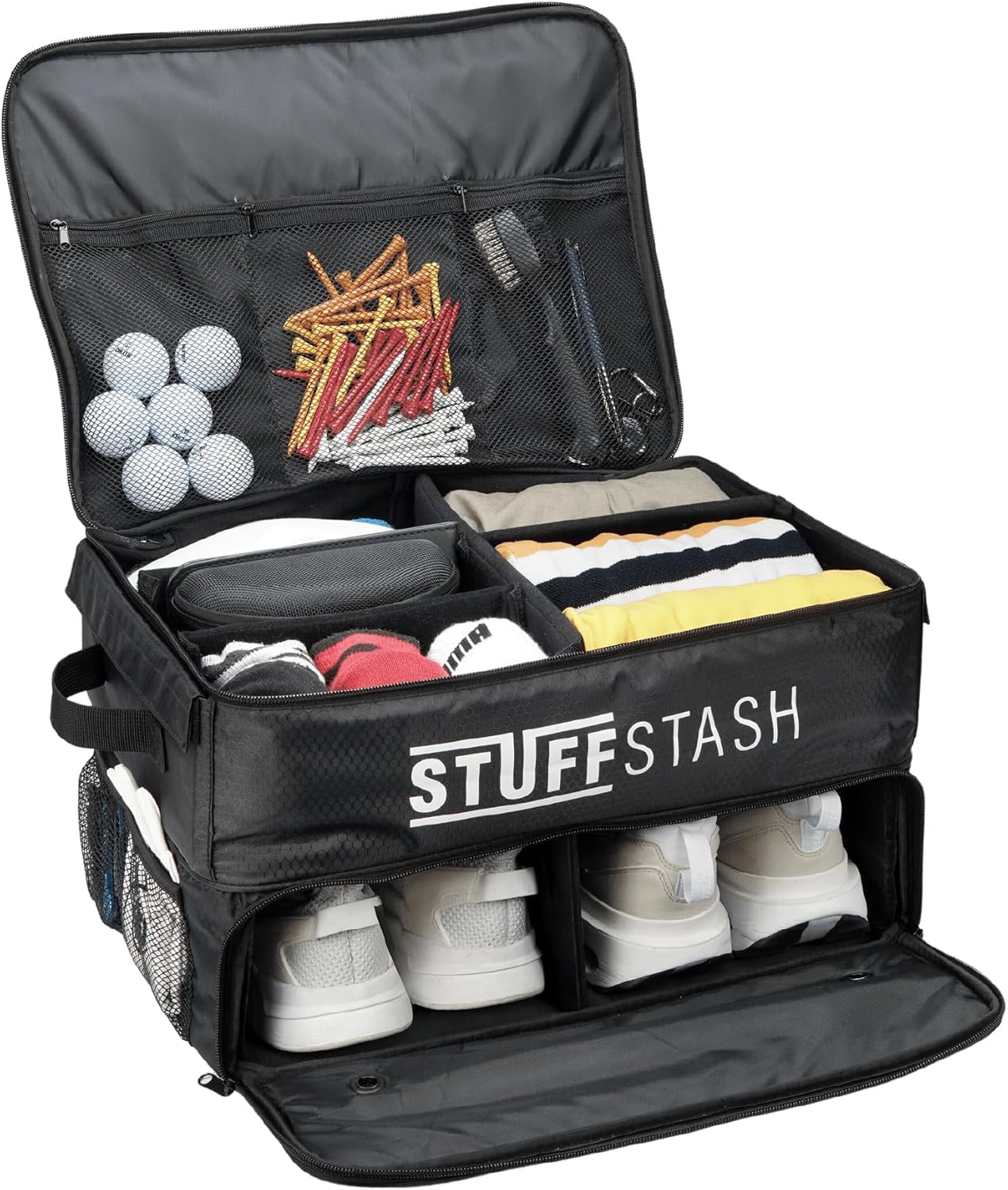 STUFFSTASH Golf Trunk Organizer: Strong Storage Solution