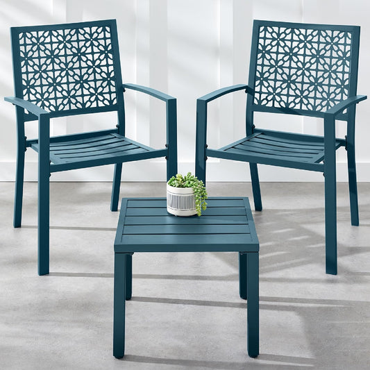 3-Piece Outdoor Bistro Set for Stylish Patio Dining Experience