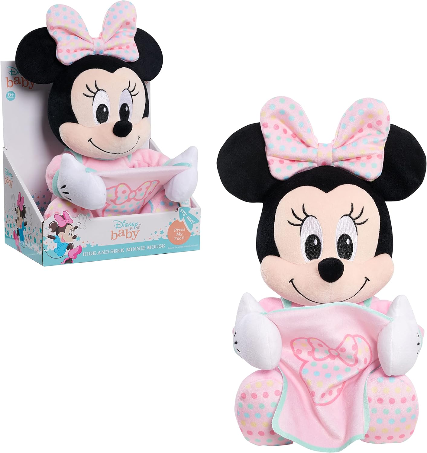Interactive Minnie Mouse Plush - Fun for Ages 09+ Months