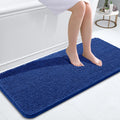 Chenille Bath Rug 47x20 - Soft, Absorbent Quick-Dry Mat