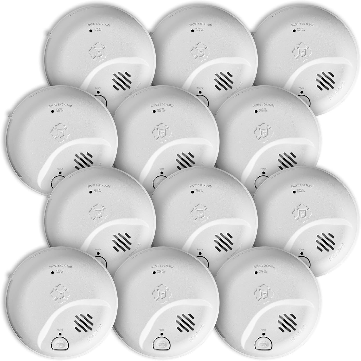 First Alert SMICO100-AC Smoke & Carbon Monoxide Alarm 12-Pack