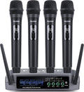 UR-408 4 Channel Professional Wireless Microphone System - 4 Handheld