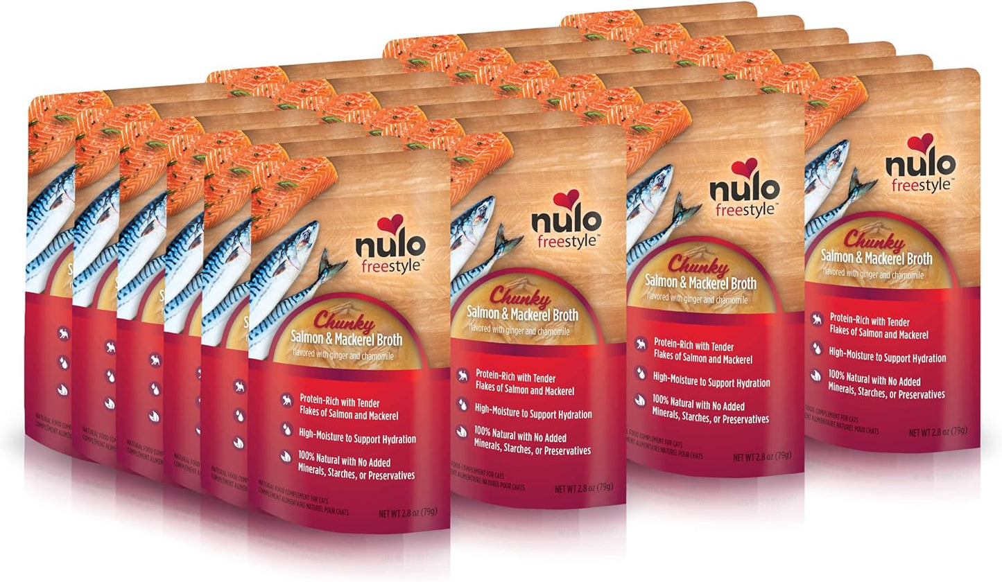 Nulo Freestyle Cat Wet Food Broth for Kittens and Cats