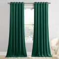 StangH Super Soft Velvet Curtains in Emerald Green for Home