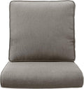 Outdoor Chair Cushions 22x24 + 22x26 - Thick Durable Replacement