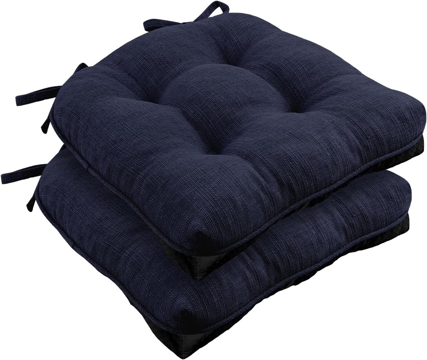 Wellsin Chair Cushions for Dining Chairs - Non-Slip Pads